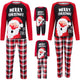 Family Matching Pajamas Christmas Pjs Holiday Nightwear Sleepwear Sets Long Sleeve Pjs