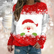 Ugly Christmas Sweatshirt for Women - Christmas Sweatshirt Graphic Long Sleeve Xmas Holiday Shirt Pullover