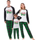 Christmas Family Matching Pajama Red Holiday Pjs Sets Cotton Sleepwear