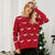 Funny Christmas Sweater Long Sleeve Knitted Sweater Autumn Winter